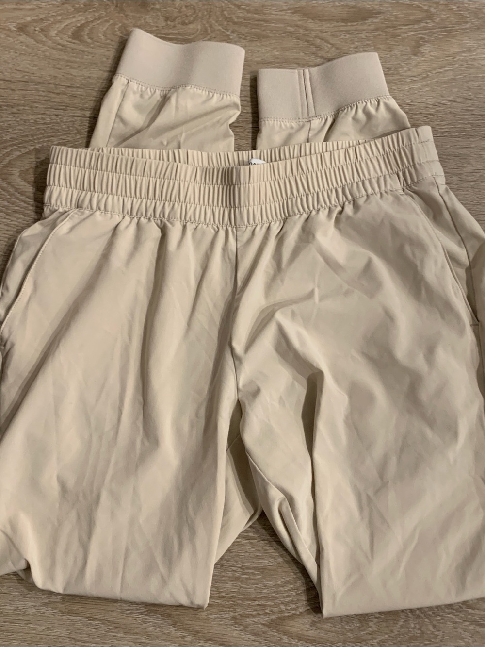 Banana Republic BR Standard Light Grey Beige Joggers Size XS